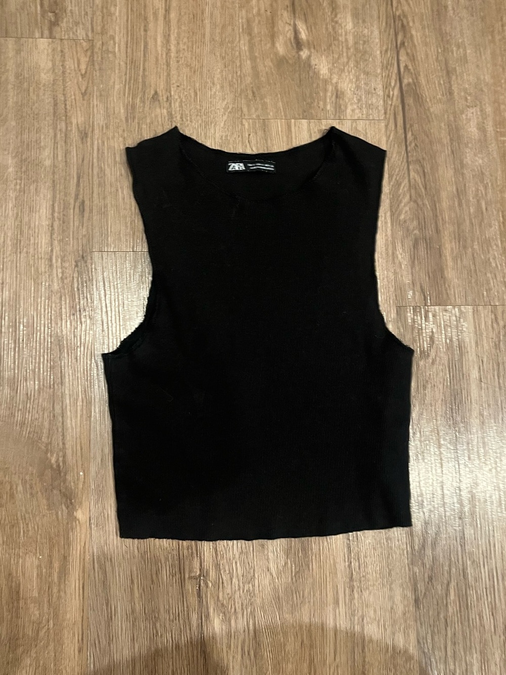 Zara black tank
